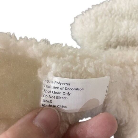 Small Rainbow Chevron Dog Sweater – Color Block Knit with Blue Collar - Picture 2 of 5